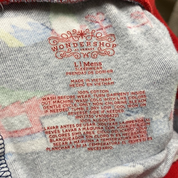 Wondershop large sleepwear/pajamas happy holidays - Picture 10 of 11